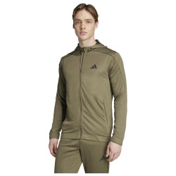 Adidas Ανδρική ζακέτα Train-Essentials Seasonals Full-Zip Hoodie